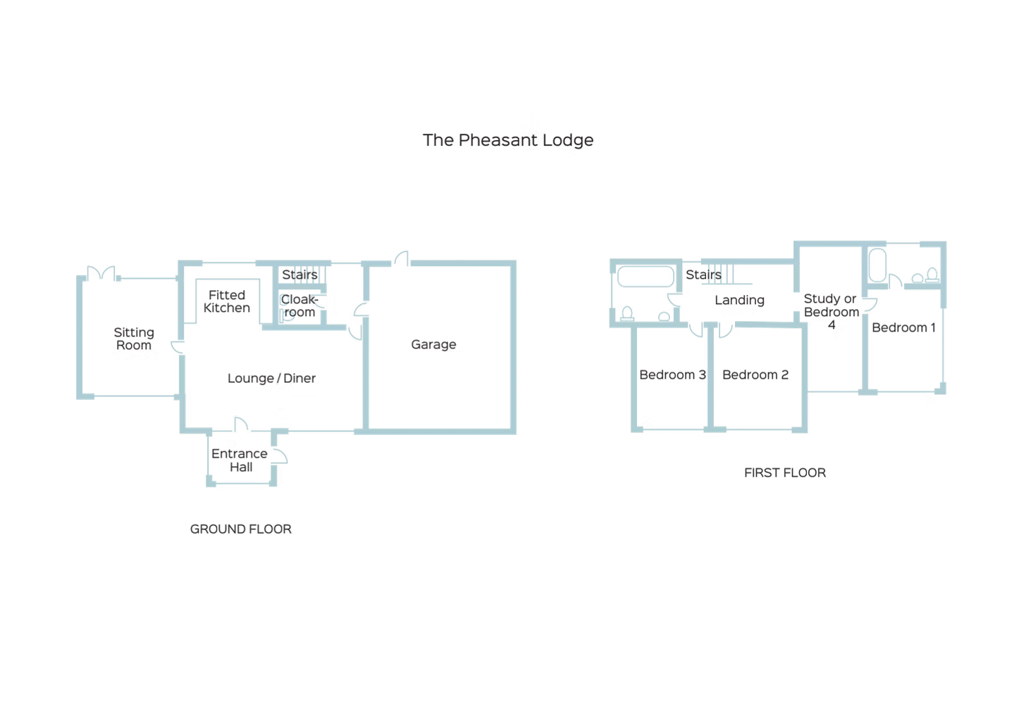 Floor plan for The Lodge