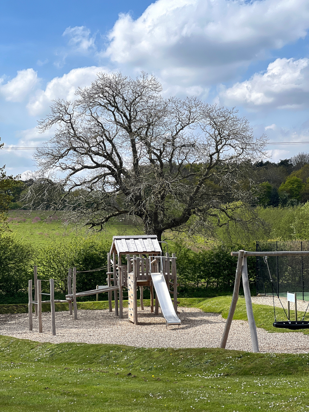 Children's playground in Norfolk
