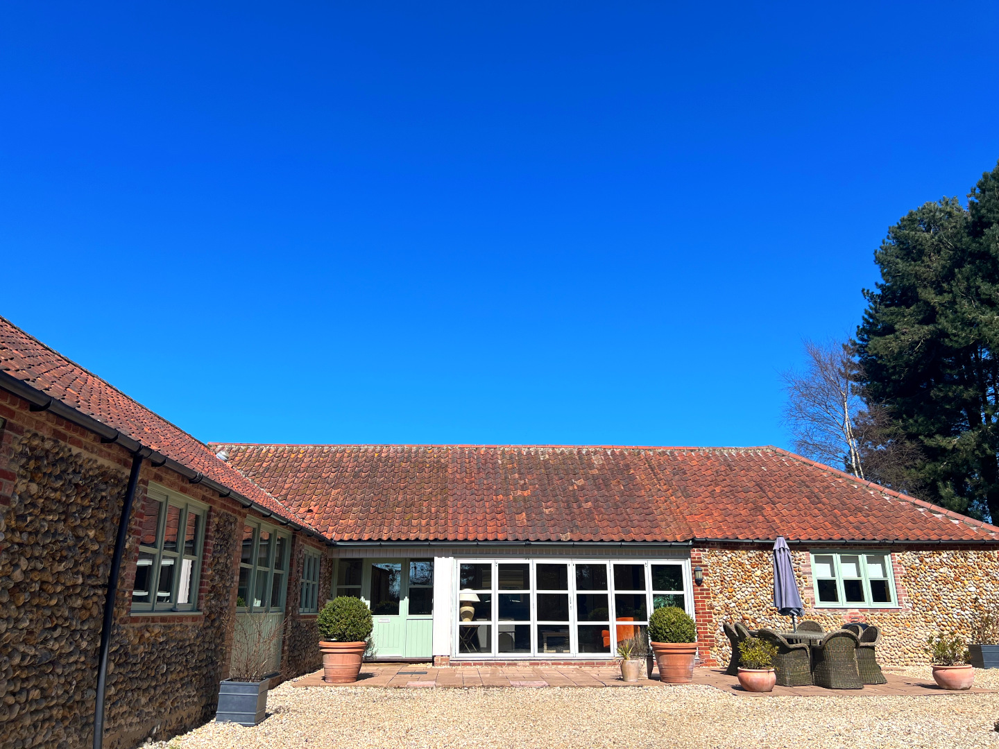 Countryside cottage in North Norfolk