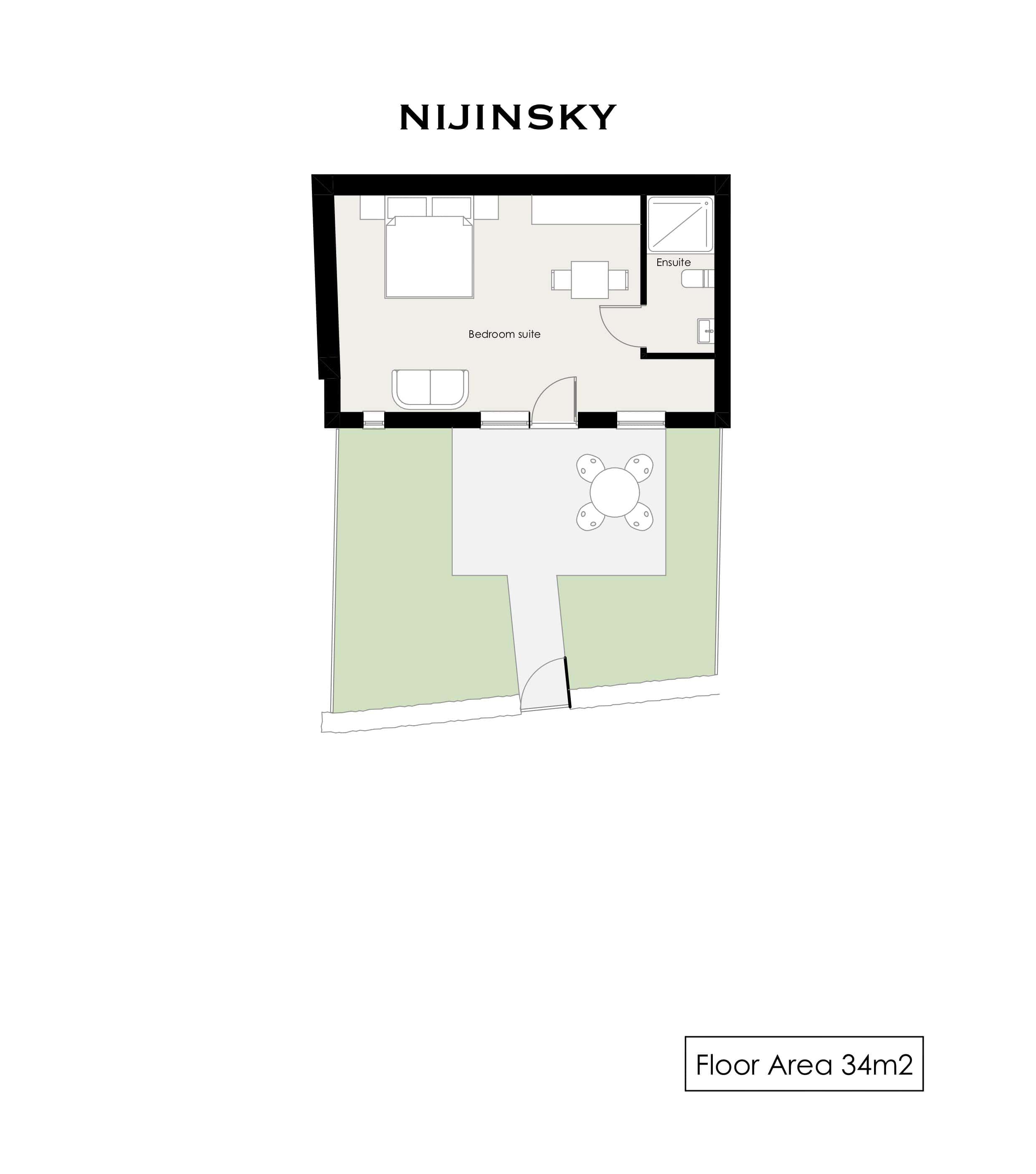 Floor plan for Nijinsky